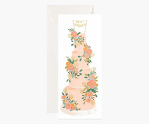 Rifle Paper Co <br> Tall Wedding Cake - Sweet Maries Party Shop