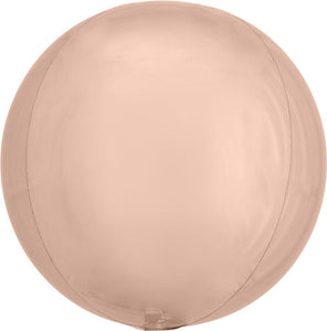 Rose Gold <br> Orbz Balloon - Sweet Maries Party Shop