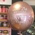 Rose Gold <br> Personalised Orbz Balloon