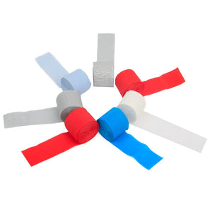 Royal Red, White & Blue <br> Paper Streamers - Sweet Maries Party Shop
