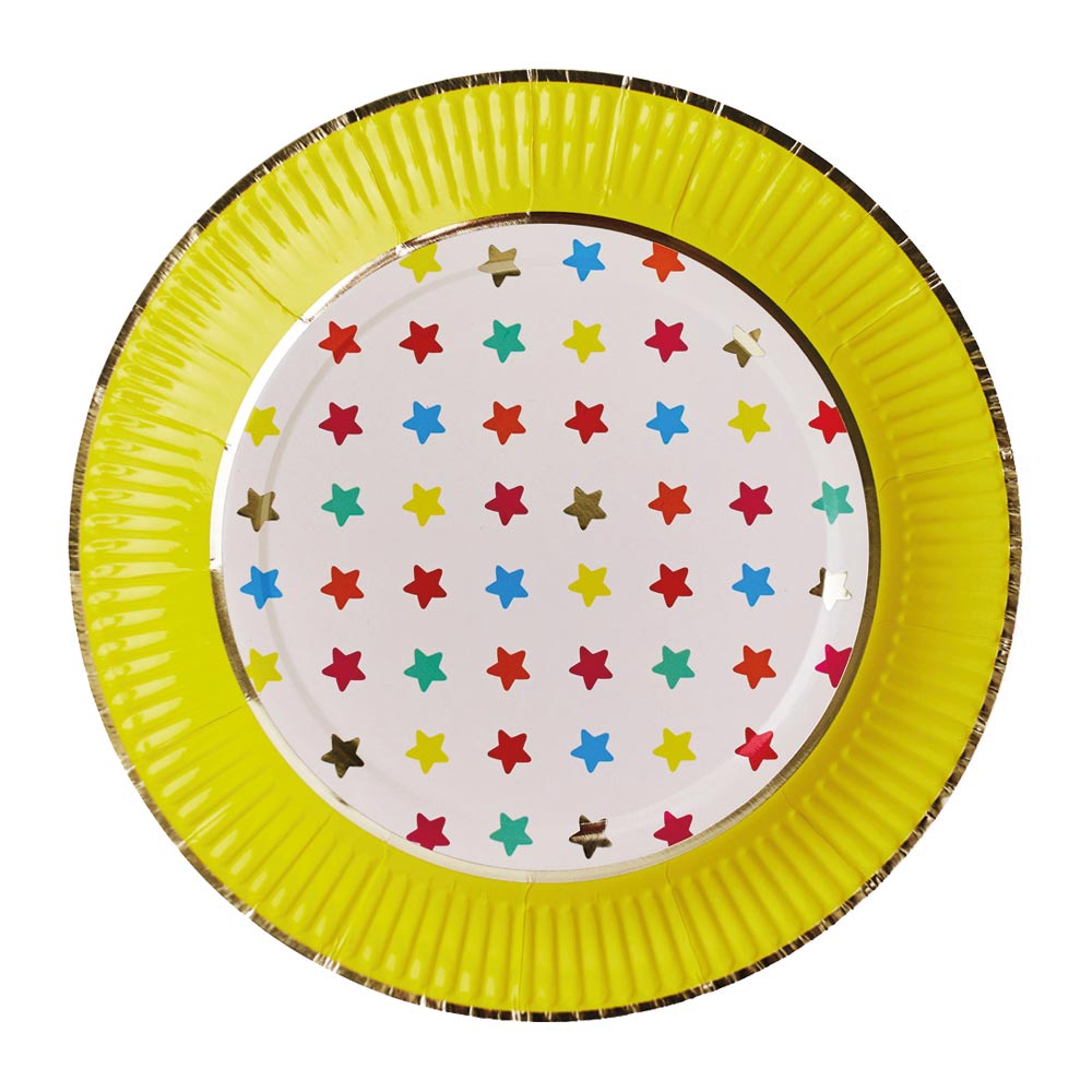 Shooting Star <br> Party Plates (8) - Sweet Maries Party Shop