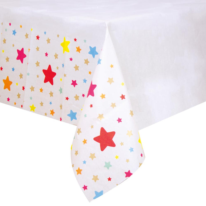 Shooting Star <br> Table Cover 1.8m x 1.2m - Sweet Maries Party Shop