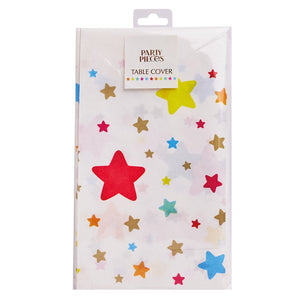 Shooting Star <br> Table Cover 1.8m x 1.2m - Sweet Maries Party Shop
