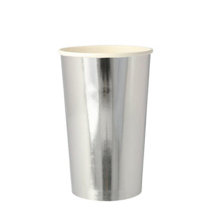 Silver <br> Highball Cups - Sweet Maries Party Shop