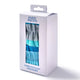 Silver Metallic & Blue <br> Paper Streamers (2) - Sweet Maries Party Shop