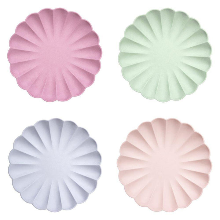 Simply Eco <br> Multicoloured Small Plates. - Sweet Maries Party Shop