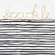 'Sparkle' <br> Wire Word Gold - Sweet Maries Party Shop