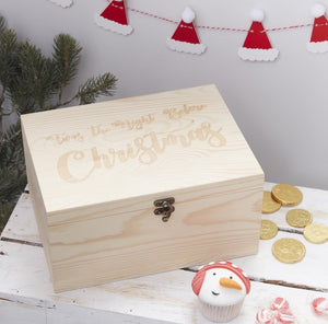 Christmas Eve <br> Wooden Gift Box