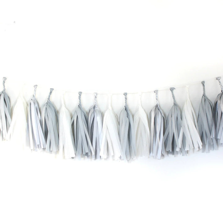 Sterling Tassel <br> Garland Kit - Sweet Maries Party Shop