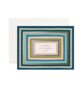 Striped <br> Father's Day Card - Sweet Maries Party Shop