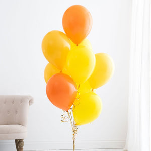 Sunshine <br> Helium Balloon Bunch - Sweet Maries Party Shop