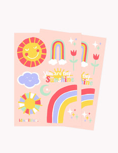 Sunshine Sticker <br> Sheets - Sweet Maries Party Shop