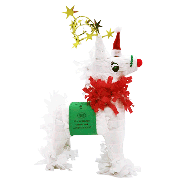 Tabletop Reindeer <br> Piñata - Sweet Maries Party Shop