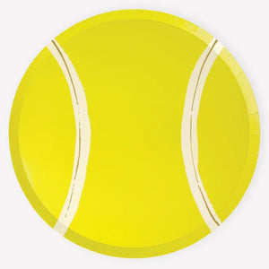 Tennis <br> Plates (8) - Sweet Maries Party Shop