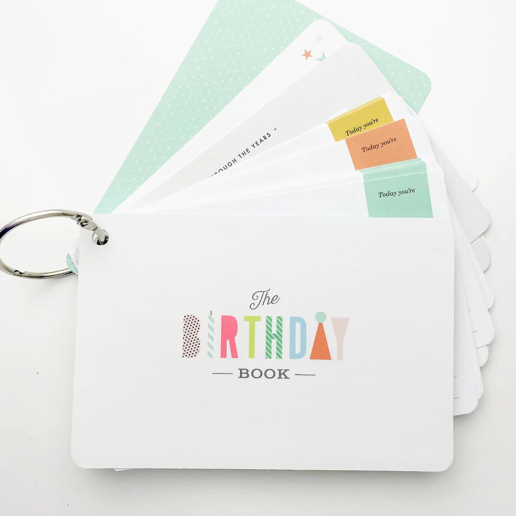 The Birthday Book - Sweet Maries Party Shop