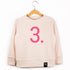 The Numbers - 3 Pink Sweatshirt