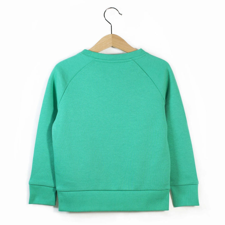 The Numbers - 4 Green Sweatshirt - Sweet Maries Party Shop