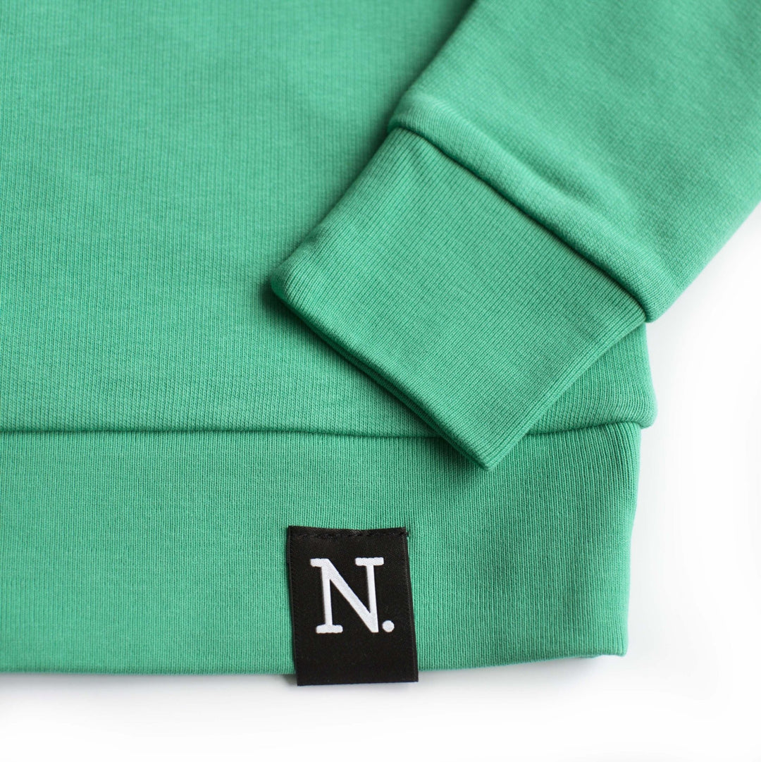 The Numbers - 4 Green Sweatshirt - Sweet Maries Party Shop