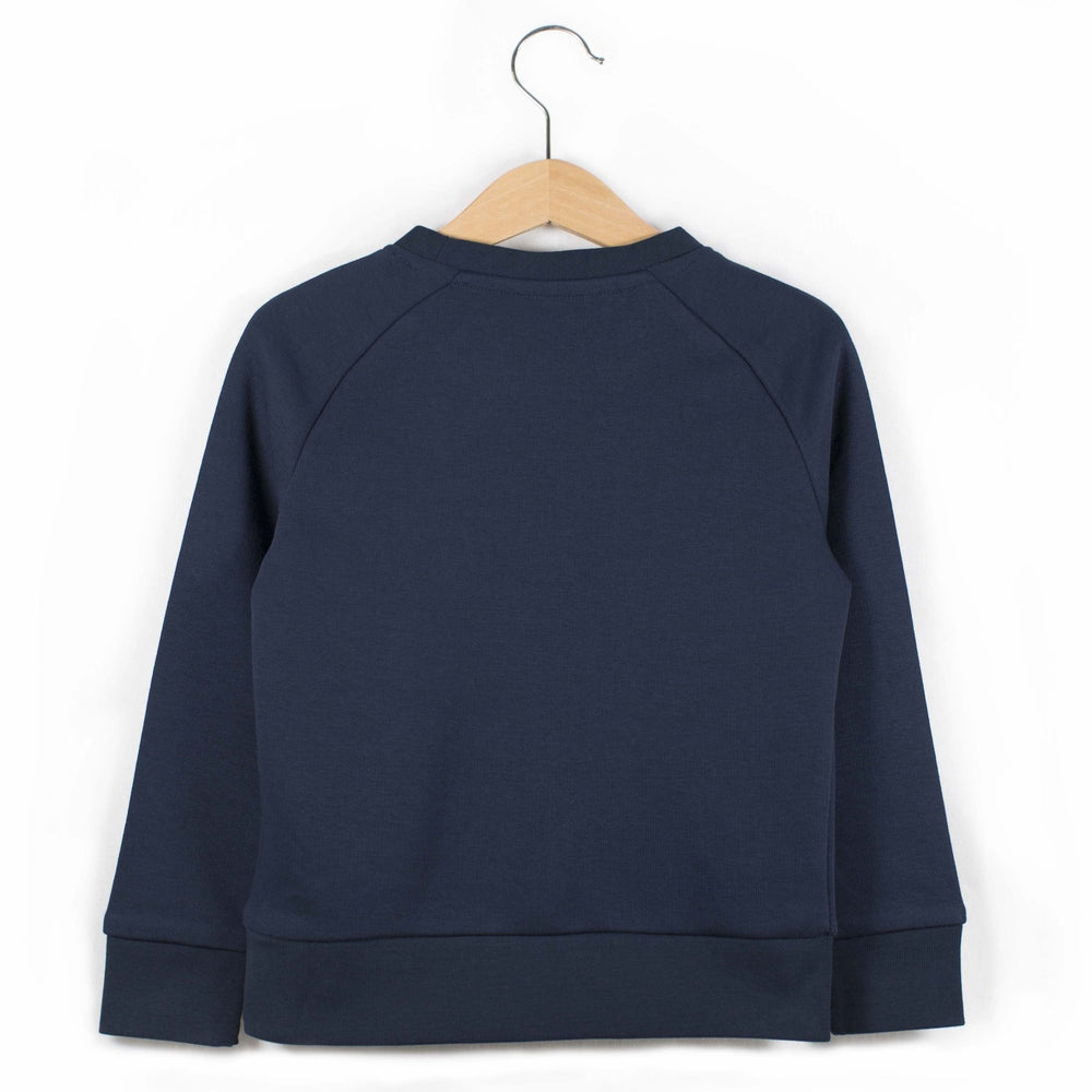 The Numbers - 4 Navy Sweatshirt - Sweet Maries Party Shop