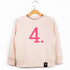 The Numbers - 4 Pink Sweatshirt