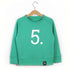 The Numbers -  5 Green Sweatshirt