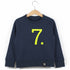 The Numbers - 7 Navy Sweatshirt