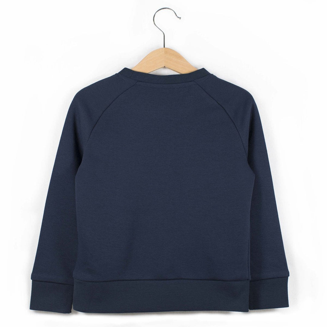 The Numbers - 7 Navy Sweatshirt - Sweet Maries Party Shop