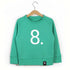 The Numbers -  8 Green Sweatshirt