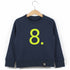 The Numbers - 8 Navy Sweatshirt
