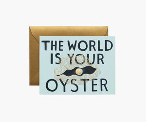 The World Is Your Oyster <br> by Rifle Paper Co. - Sweet Maries Party Shop