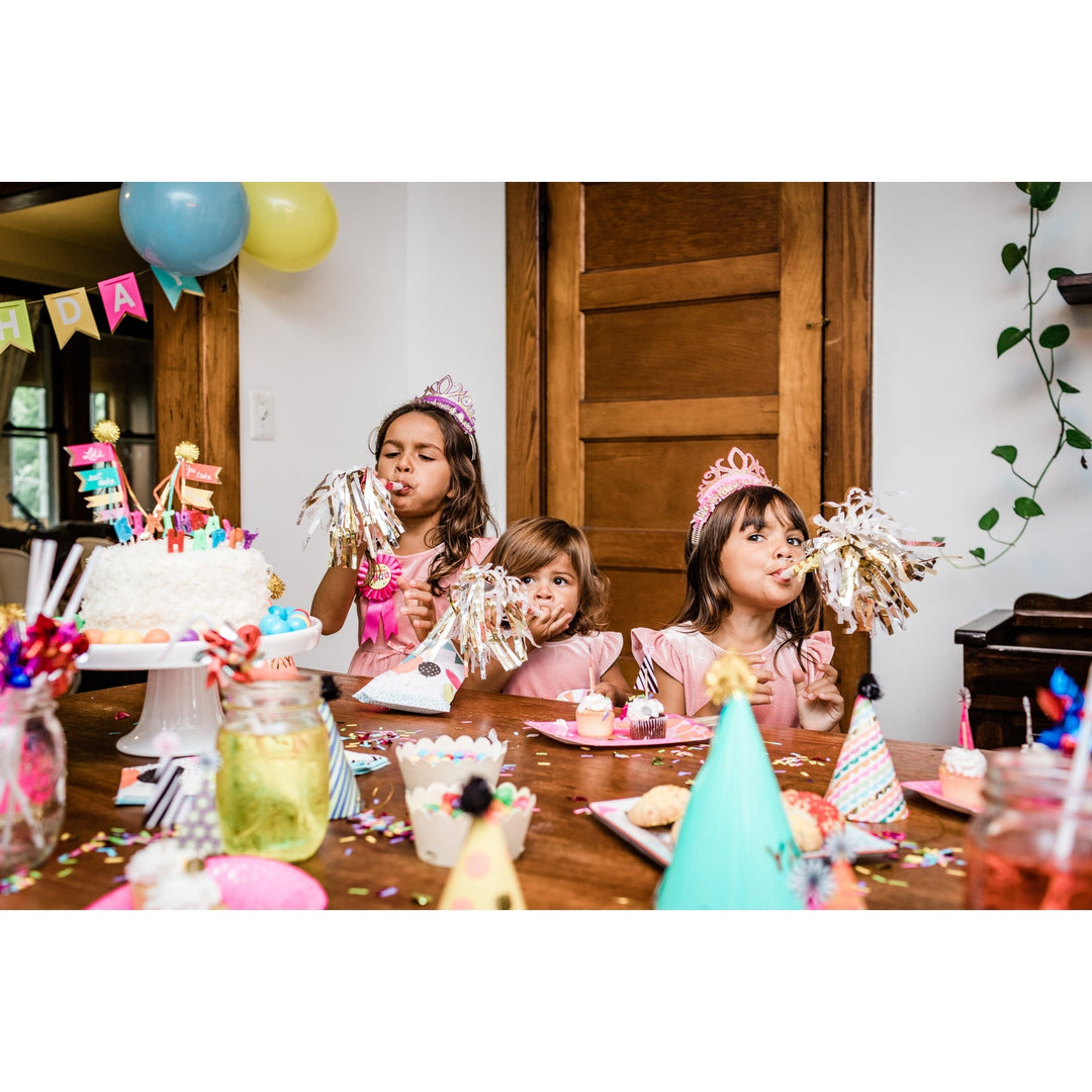 Tooters and Tiaras <br> Asst. Colours (12pc) - Sweet Maries Party Shop