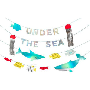 Under The Sea <br> 4 Piece Garland Set - Sweet Maries Party Shop
