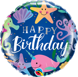 Under the Sea <br> Happy Birthday - Sweet Maries Party Shop