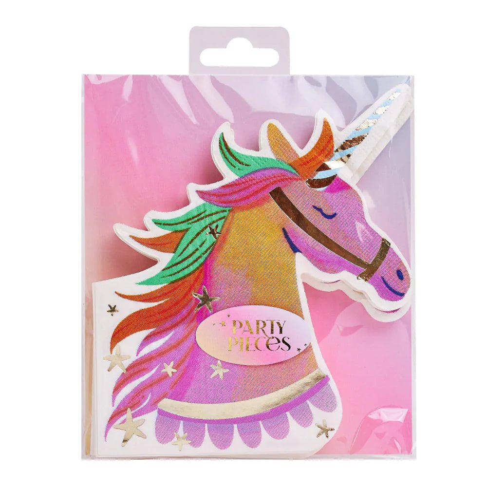 Unicorn Princess <br> Paper Napkins (16) - Sweet Maries Party Shop