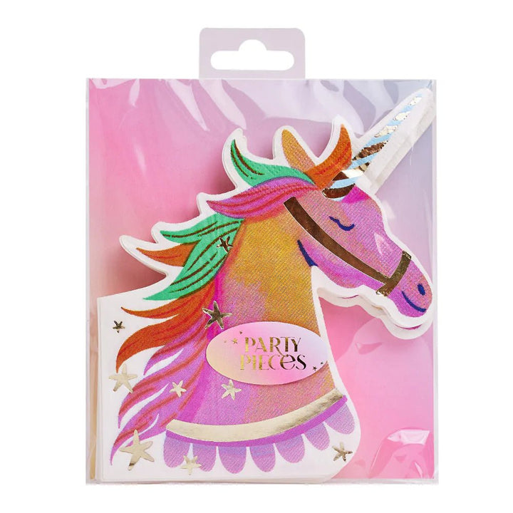 Unicorn Princess <br> Paper Napkins (16) - Sweet Maries Party Shop