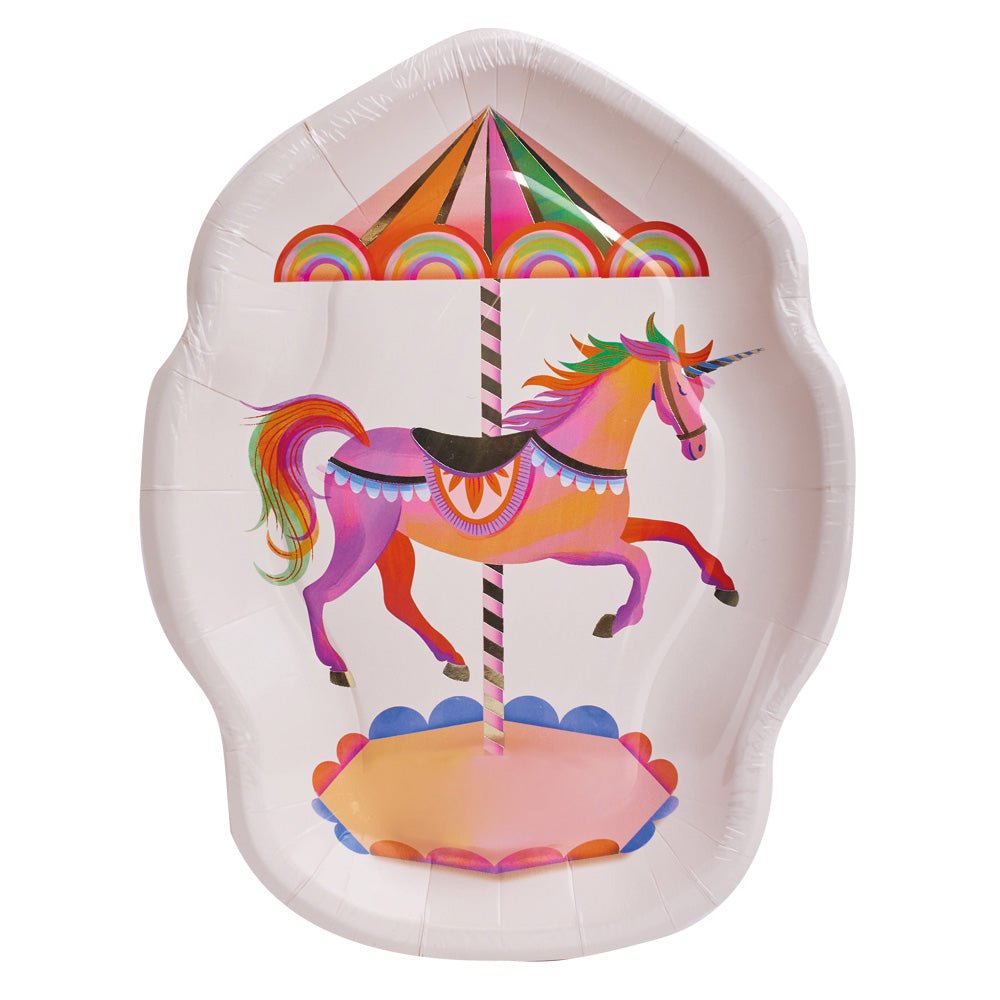 Unicorn Princess <br> Paper Plates (8) - Sweet Maries Party Shop