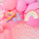 Unicorn Princess <br> Party Garland (3m) - Sweet Maries Party Shop