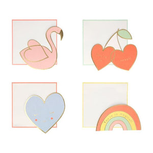 Valentine Friendship <br> 12 Card Set <br> By Meri Meri - Sweet Maries Party Shop