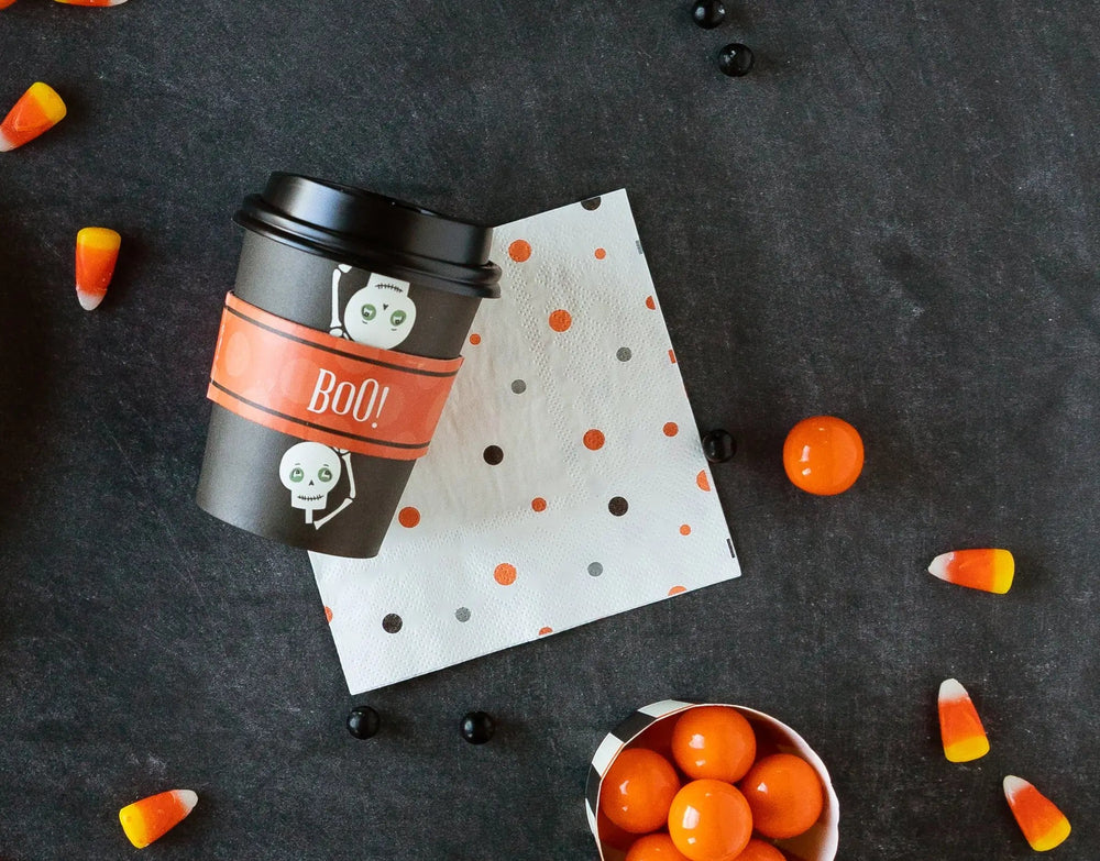 Vintage Halloween <br> Cocktail Napkins (25) - Sweet Maries Party Shop