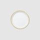 White & Gold <br> Classic Small Plates (10) - Sweet Maries Party Shop