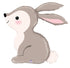 Woodland Bunny <br> 36”/91cm