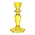 Yellow Glass <br> Candle Holder